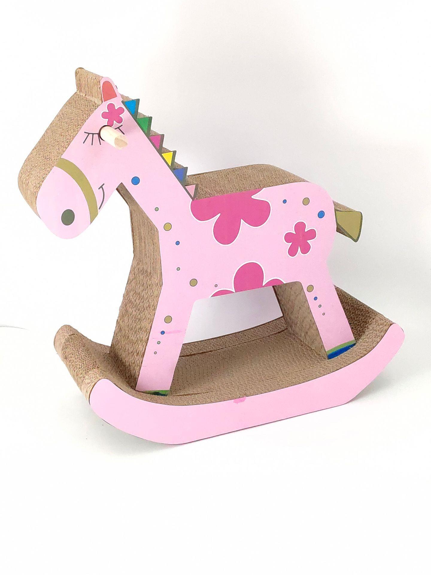 Corrugated Paper Trojan Cat Scratch Board Cat Claw Grinder