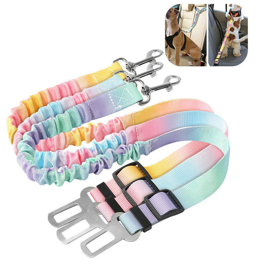 Car Fixed Pet Elastic Hand Holding Rope