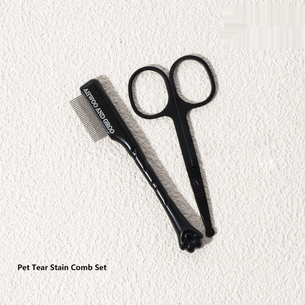 Comb Tear Stains Paint Pet