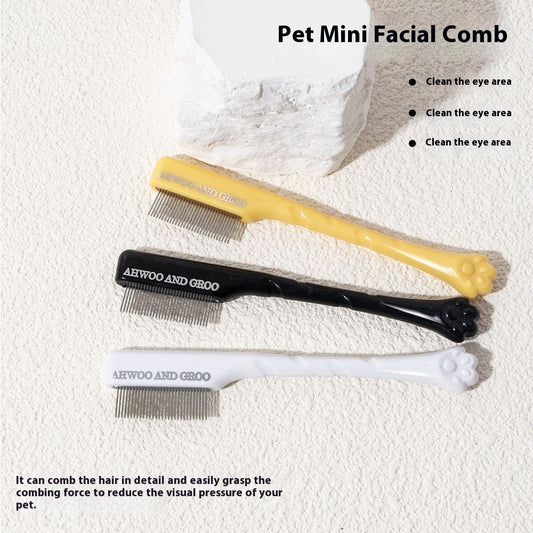 Comb Tear Stains Paint Pet
