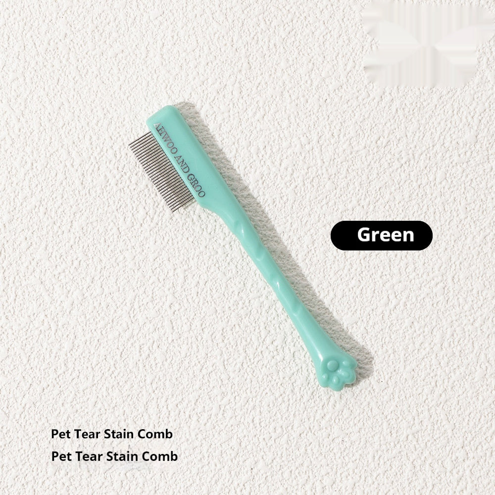 Comb Tear Stains Paint Pet