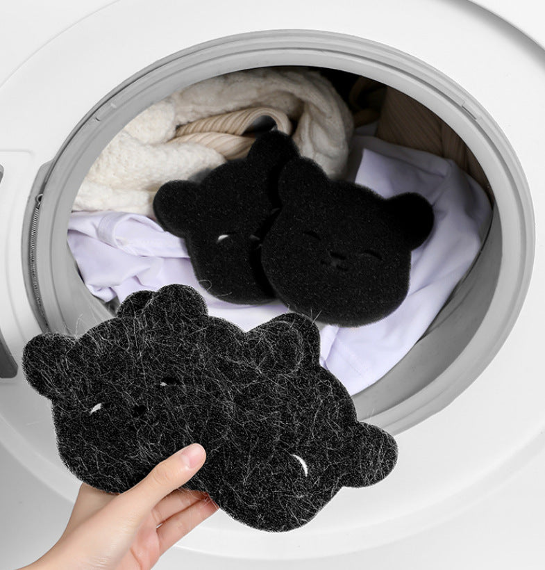 Little Bear Hair Sticker Washing Machine Pet Hair Filter