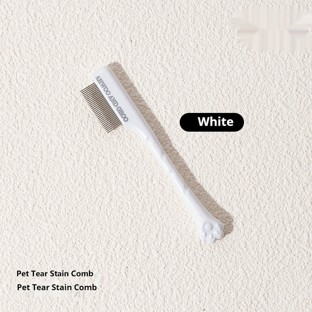 Comb Tear Stains Paint Pet