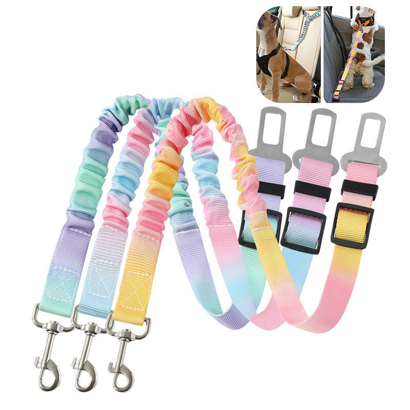 Car Fixed Pet Elastic Hand Holding Rope