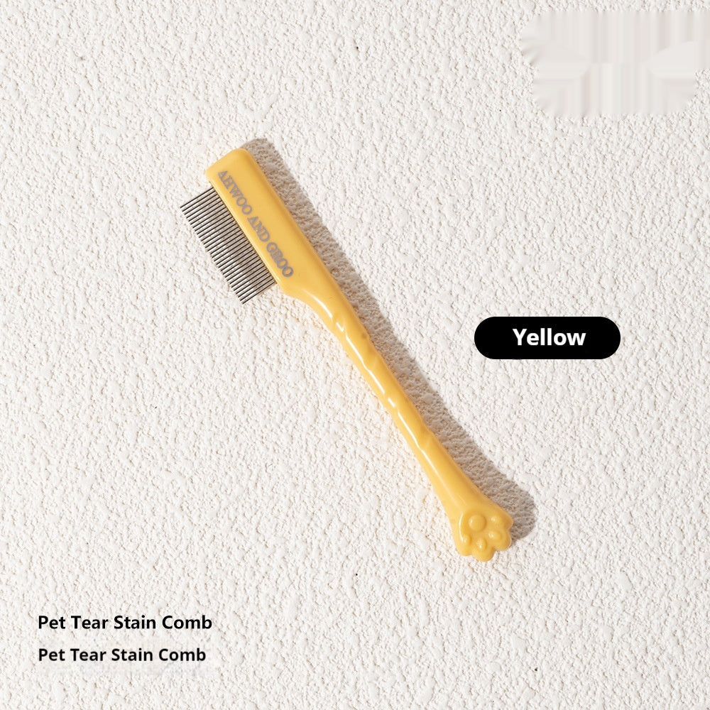 Comb Tear Stains Paint Pet