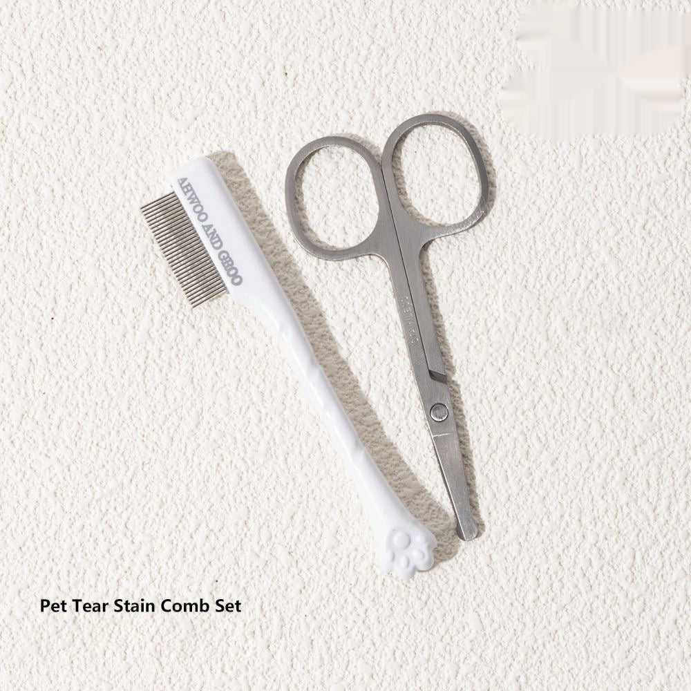 Comb Tear Stains Paint Pet